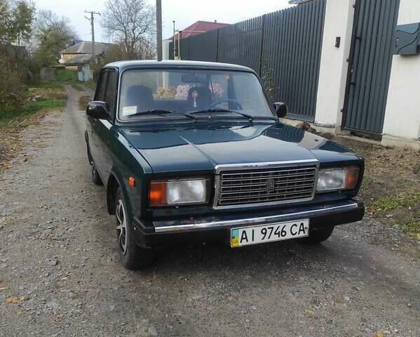 Зеленый ВАЗ 2107, объемом двигателя 1.57 л и пробегом 89 тыс. км за 1450 $, фото 4 на Automoto.ua