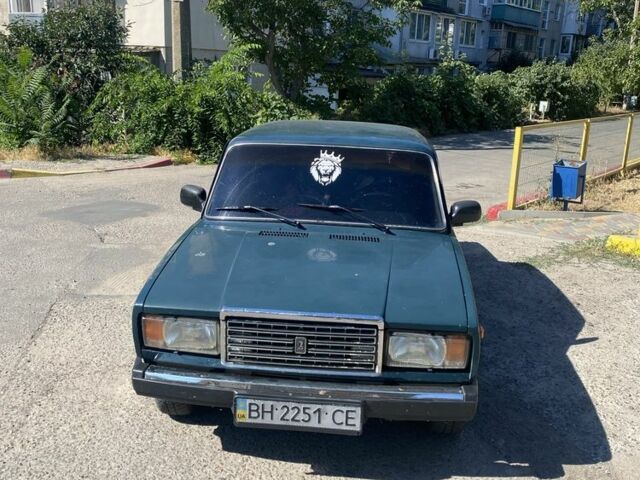 Зеленый ВАЗ 2107, объемом двигателя 10 л и пробегом 55 тыс. км за 1100 $, фото 5 на Automoto.ua