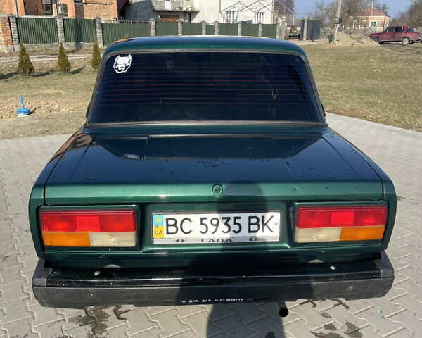 Зеленый ВАЗ 2107, объемом двигателя 1.5 л и пробегом 150 тыс. км за 1350 $, фото 6 на Automoto.ua