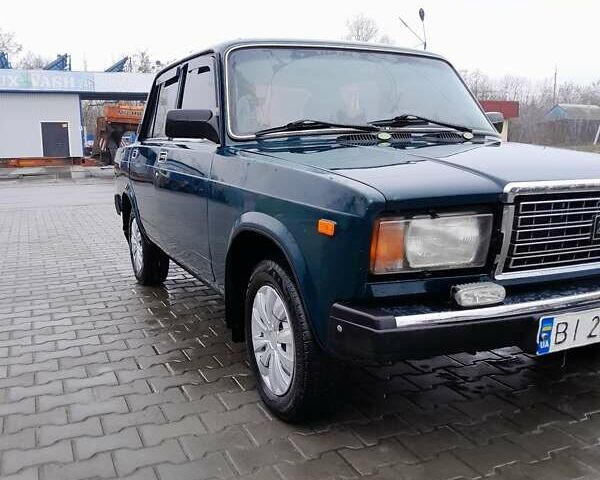 Зелений ВАЗ 2107, об'ємом двигуна 1.6 л та пробігом 71 тис. км за 1550 $, фото 15 на Automoto.ua