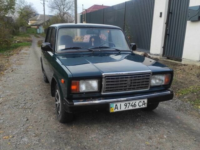 Зеленый ВАЗ 2107, объемом двигателя 1.6 л и пробегом 98 тыс. км за 1499 $, фото 8 на Automoto.ua