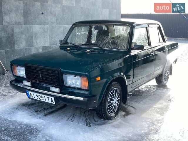 Зеленый ВАЗ 2107, объемом двигателя 1.5 л и пробегом 72 тыс. км за 2500 $, фото 3 на Automoto.ua