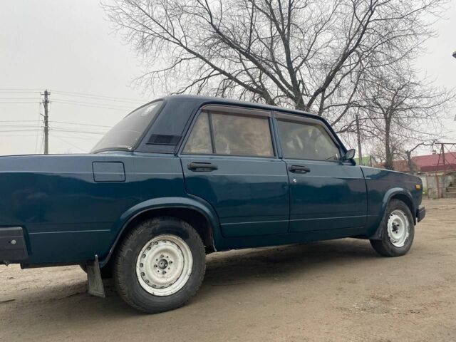 Зеленый ВАЗ 2107, объемом двигателя 1.6 л и пробегом 69 тыс. км за 1136 $, фото 11 на Automoto.ua