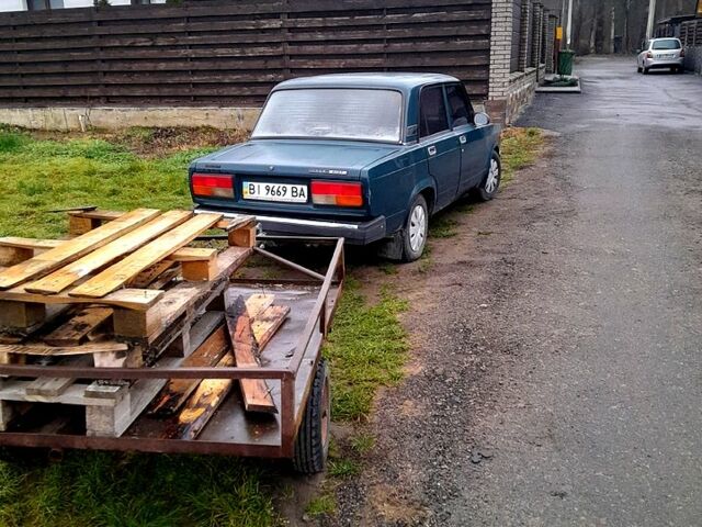 Зелений ВАЗ 2107, об'ємом двигуна 1.5 л та пробігом 103 тис. км за 1500 $, фото 3 на Automoto.ua