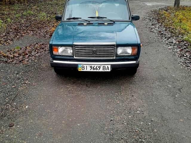 Зелений ВАЗ 2107, об'ємом двигуна 1.5 л та пробігом 103 тис. км за 1500 $, фото 2 на Automoto.ua