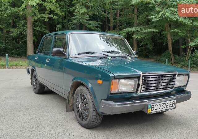 Зелений ВАЗ 2107, об'ємом двигуна 1.45 л та пробігом 65 тис. км за 2100 $, фото 2 на Automoto.ua