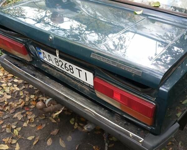 Зеленый ВАЗ 2107, объемом двигателя 1.45 л и пробегом 176 тыс. км за 1300 $, фото 5 на Automoto.ua