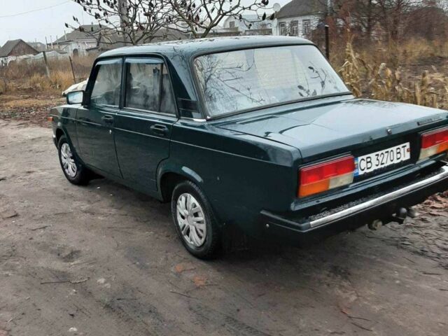 Зеленый ВАЗ 2107, объемом двигателя 1.5 л и пробегом 45 тыс. км за 1645 $, фото 6 на Automoto.ua