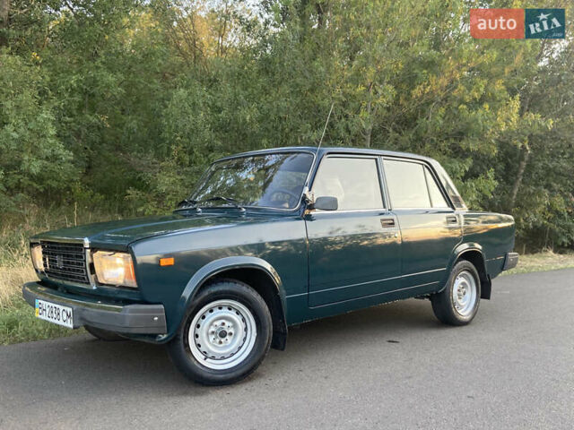 Зеленый ВАЗ 2107, объемом двигателя 1.6 л и пробегом 89 тыс. км за 2450 $, фото 1 на Automoto.ua