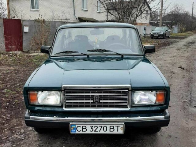 Зеленый ВАЗ 2107, объемом двигателя 1.5 л и пробегом 45 тыс. км за 1645 $, фото 5 на Automoto.ua