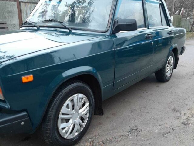 Зеленый ВАЗ 2107, объемом двигателя 1.5 л и пробегом 45 тыс. км за 1645 $, фото 3 на Automoto.ua