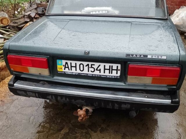 Зелений ВАЗ 2107, об'ємом двигуна 0 л та пробігом 125 тис. км за 1070 $, фото 1 на Automoto.ua