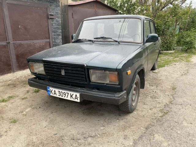 Зелений ВАЗ 2107, об'ємом двигуна 1.6 л та пробігом 98 тис. км за 1400 $, фото 3 на Automoto.ua