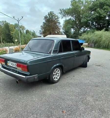 Зеленый ВАЗ 2107, объемом двигателя 1.6 л и пробегом 47 тыс. км за 1600 $, фото 2 на Automoto.ua