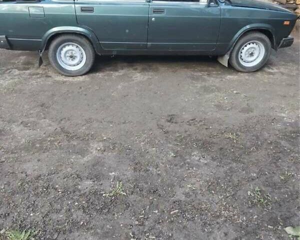 Зеленый ВАЗ 2107, объемом двигателя 1.6 л и пробегом 30 тыс. км за 3000 $, фото 1 на Automoto.ua