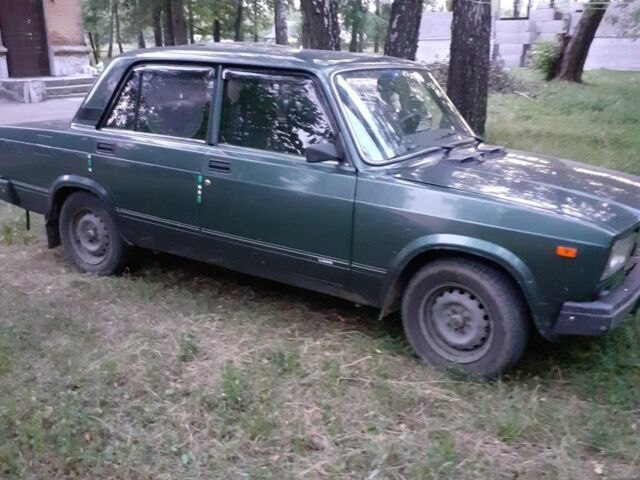Зеленый ВАЗ 2107, объемом двигателя 1.6 л и пробегом 75 тыс. км за 3000 $, фото 7 на Automoto.ua