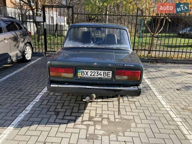 Зеленый ВАЗ 2107, объемом двигателя 1.57 л и пробегом 193 тыс. км за 850 $, фото 3 на Automoto.ua