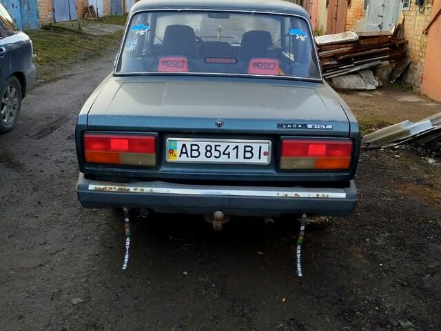 Зеленый ВАЗ 2107, объемом двигателя 1.6 л и пробегом 120 тыс. км за 1050 $, фото 1 на Automoto.ua