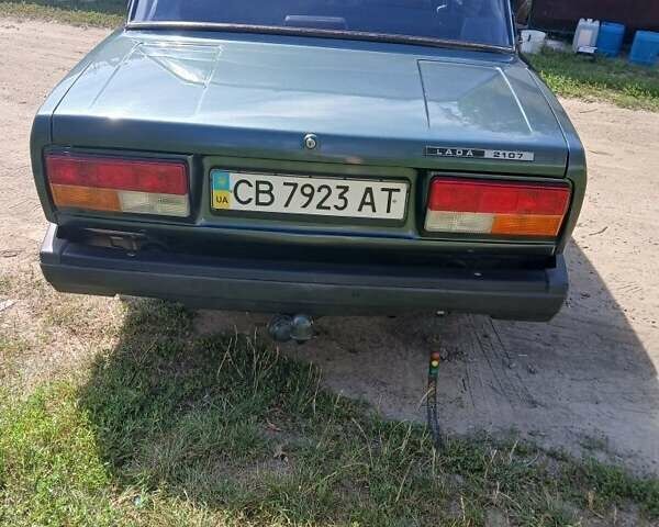 Зелений ВАЗ 2107, об'ємом двигуна 1.6 л та пробігом 75 тис. км за 3000 $, фото 1 на Automoto.ua