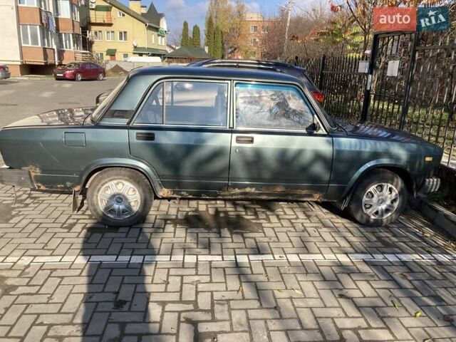Зеленый ВАЗ 2107, объемом двигателя 1.57 л и пробегом 193 тыс. км за 850 $, фото 1 на Automoto.ua