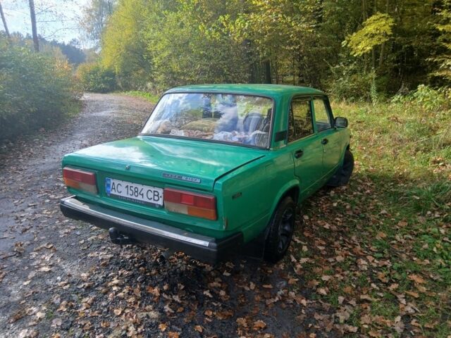 Зеленый ВАЗ 2107, объемом двигателя 1.6 л и пробегом 100 тыс. км за 1000 $, фото 3 на Automoto.ua