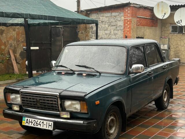 Зелений ВАЗ 2107, об'ємом двигуна 1.6 л та пробігом 100 тис. км за 546 $, фото 1 на Automoto.ua