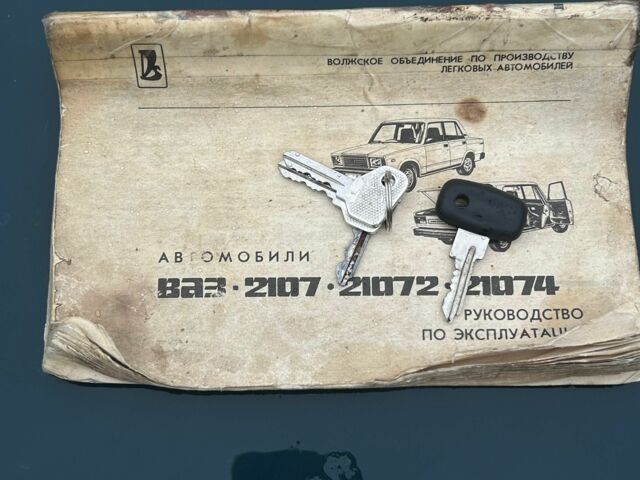 Зелений ВАЗ 2107, об'ємом двигуна 1.6 л та пробігом 100 тис. км за 546 $, фото 10 на Automoto.ua