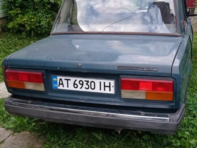 Зелений ВАЗ 2107, об'ємом двигуна 1.5 л та пробігом 11 тис. км за 900 $, фото 3 на Automoto.ua