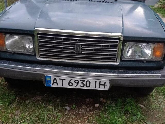Зелений ВАЗ 2107, об'ємом двигуна 1.5 л та пробігом 11 тис. км за 900 $, фото 1 на Automoto.ua