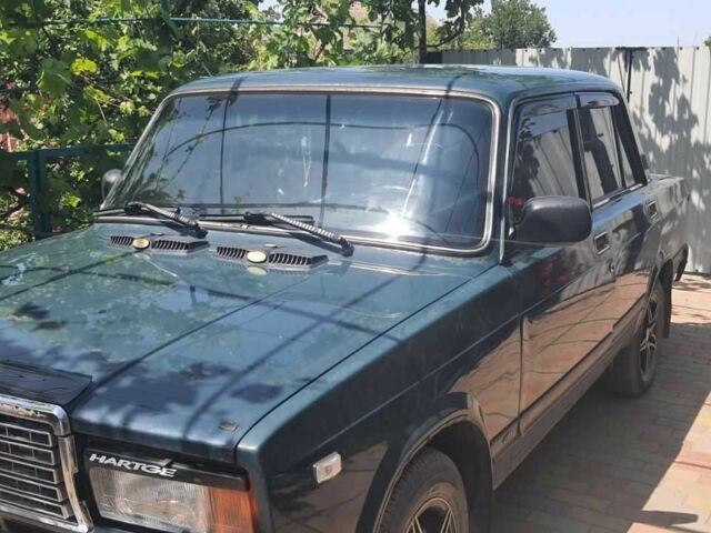 Зелений ВАЗ 2107, об'ємом двигуна 1.6 л та пробігом 73 тис. км за 2300 $, фото 1 на Automoto.ua