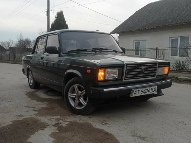 Зеленый ВАЗ 2107, объемом двигателя 1.6 л и пробегом 47 тыс. км за 2200 $, фото 13 на Automoto.ua