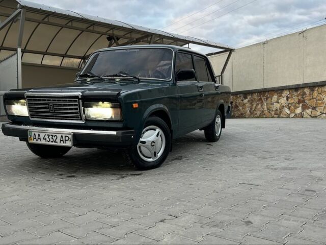 Зелений ВАЗ 2107, об'ємом двигуна 1.5 л та пробігом 67 тис. км за 1250 $, фото 1 на Automoto.ua