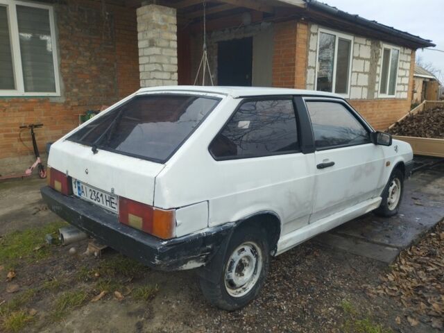 Белый ВАЗ 2108, объемом двигателя 1.3 л и пробегом 90 тыс. км за 476 $, фото 1 на Automoto.ua