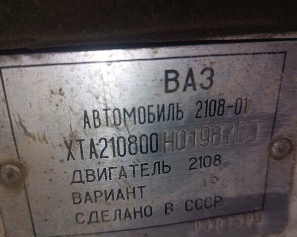 Білий ВАЗ 2108, об'ємом двигуна 1.3 л та пробігом 378 тис. км за 650 $, фото 6 на Automoto.ua