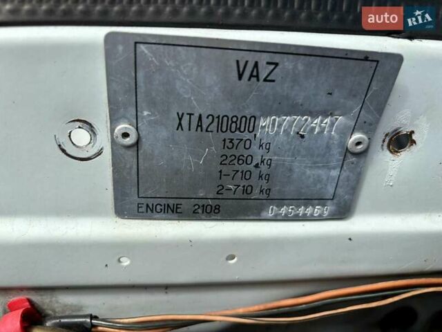 Белый ВАЗ 2108, объемом двигателя 1.3 л и пробегом 168 тыс. км за 1350 $, фото 10 на Automoto.ua