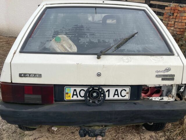 Белый ВАЗ 2108, объемом двигателя 1.1 л и пробегом 80 тыс. км за 237 $, фото 1 на Automoto.ua