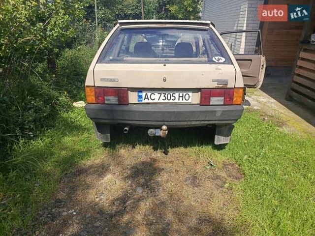 Бежевый ВАЗ 2108, объемом двигателя 1.29 л и пробегом 350 тыс. км за 850 $, фото 2 на Automoto.ua