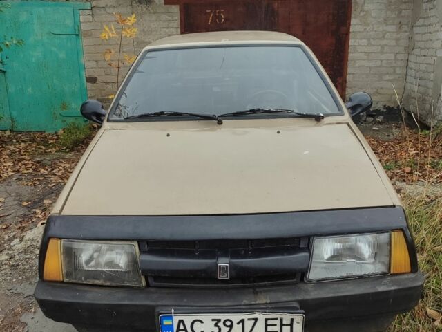 Бежевый ВАЗ 2108, объемом двигателя 1.3 л и пробегом 200 тыс. км за 406 $, фото 1 на Automoto.ua