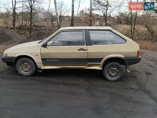 Бежевий ВАЗ 2108, об'ємом двигуна 1.29 л та пробігом 90 тис. км за 600 $, фото 3 на Automoto.ua