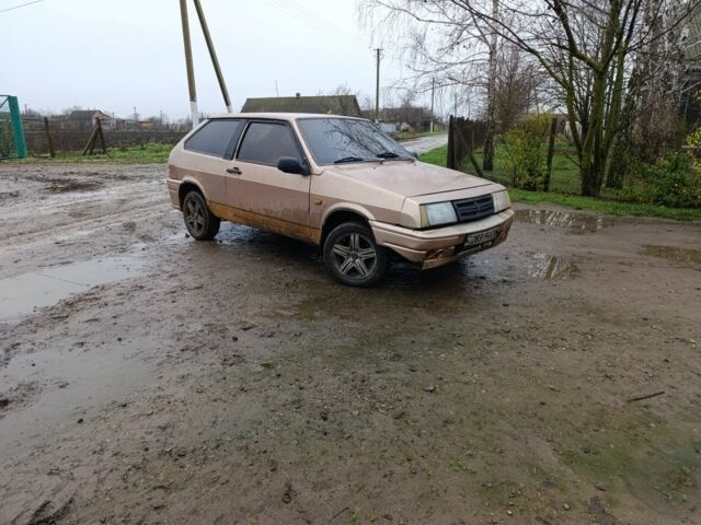 Бежевый ВАЗ 2108, объемом двигателя 1.3 л и пробегом 139 тыс. км за 592 $, фото 2 на Automoto.ua