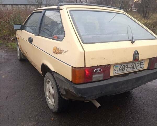 Бежевый ВАЗ 2108, объемом двигателя 1.3 л и пробегом 211 тыс. км за 280 $, фото 1 на Automoto.ua