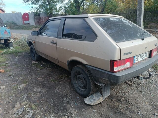 Бежевий ВАЗ 2108, об'ємом двигуна 1.3 л та пробігом 80 тис. км за 1202 $, фото 3 на Automoto.ua