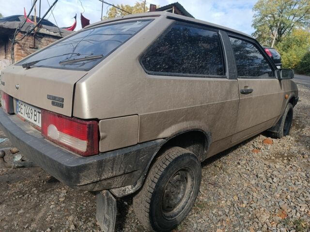 Бежевий ВАЗ 2108, об'ємом двигуна 1.3 л та пробігом 80 тис. км за 1202 $, фото 1 на Automoto.ua