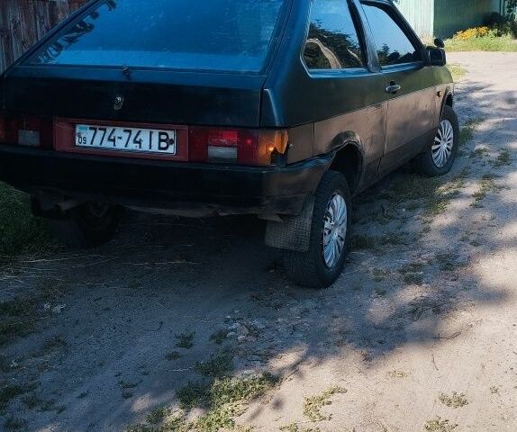 Чорний ВАЗ 2108, об'ємом двигуна 1 л та пробігом 1 тис. км за 565 $, фото 1 на Automoto.ua