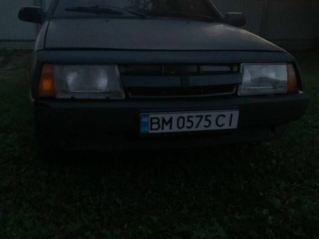 Черный ВАЗ 2108, объемом двигателя 1.3 л и пробегом 78 тыс. км за 450 $, фото 1 на Automoto.ua