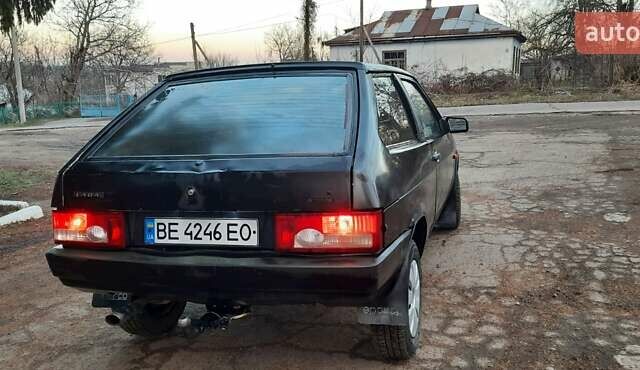 Черный ВАЗ 2108, объемом двигателя 1.5 л и пробегом 190 тыс. км за 1450 $, фото 4 на Automoto.ua