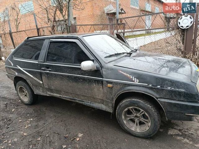 Черный ВАЗ 2108, объемом двигателя 1.29 л и пробегом 360 тыс. км за 1200 $, фото 1 на Automoto.ua