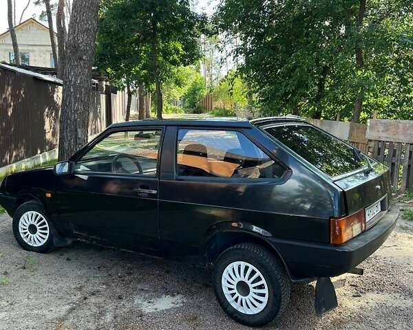 Черный ВАЗ 2108, объемом двигателя 1.3 л и пробегом 150 тыс. км за 940 $, фото 1 на Automoto.ua