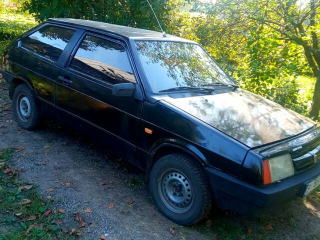 Черный ВАЗ 2108, объемом двигателя 1.3 л и пробегом 0 тыс. км за 600 $, фото 1 на Automoto.ua