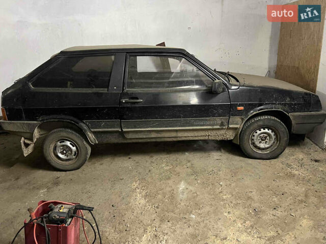 Черный ВАЗ 2108, объемом двигателя 1.5 л и пробегом 200 тыс. км за 550 $, фото 1 на Automoto.ua